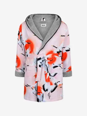 Molo Girls Organic Cotton Bathrobe