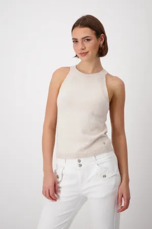 MONARI | SWEATER KNIT TOP | MARBLE | 408921