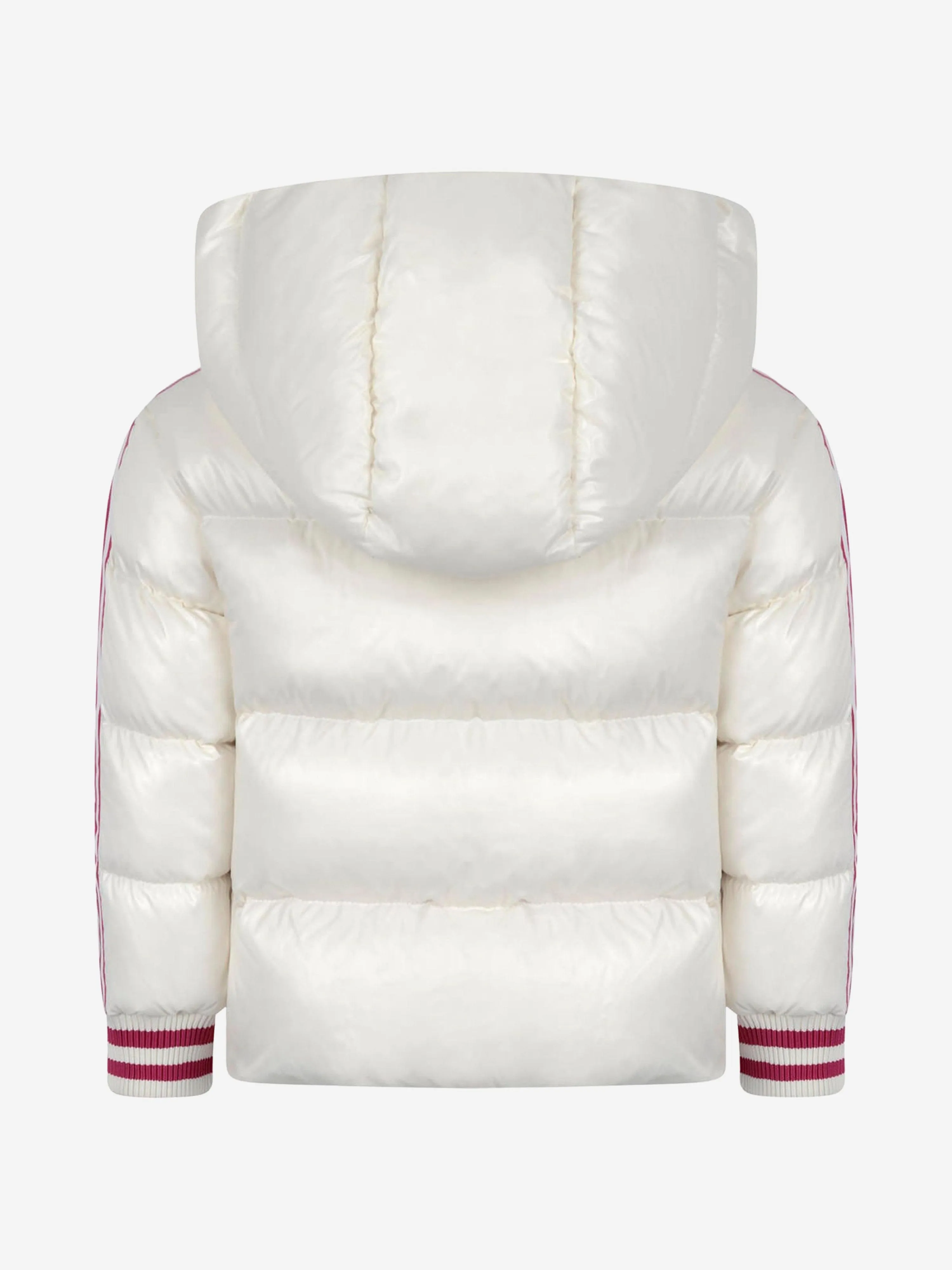 Moncler Enfant Moncler Girls Down Padded Azzurra Jacket