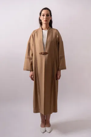 Mustard Medley Woolen Cape