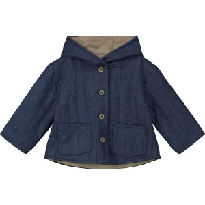 Navy Fall Baby Jacket