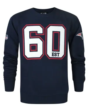 New Era NFL New England Patriots Team Number Men's Sweater
