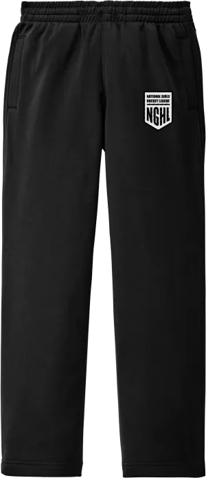 NGHL Youth Sport-Wick Fleece Pant