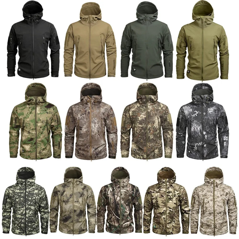 Night Camo Mege Knight Winter Jacket