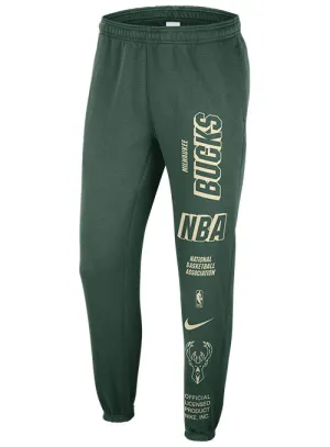 Nike Courtside Fleece Fir Milwaukee Bucks Pants