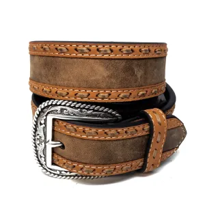 Nocona Stitched Western Belt