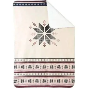 Norwegian Knit Blanket
