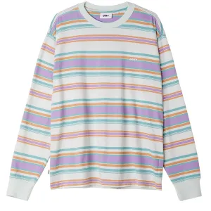 Obey Highland Long Sleeve T-Shirt - Blue