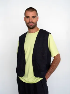 Odeyalo Bernie Vest (Blue-Grey)