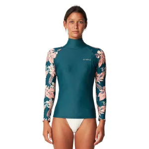 O'Neill Women's Salina High Neck Long Sleeve Rash Vest
