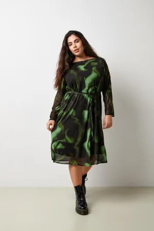 Only Carmakoma Forest Dress in Green