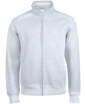 Oxford Grey - Men's full zip sweat jacket