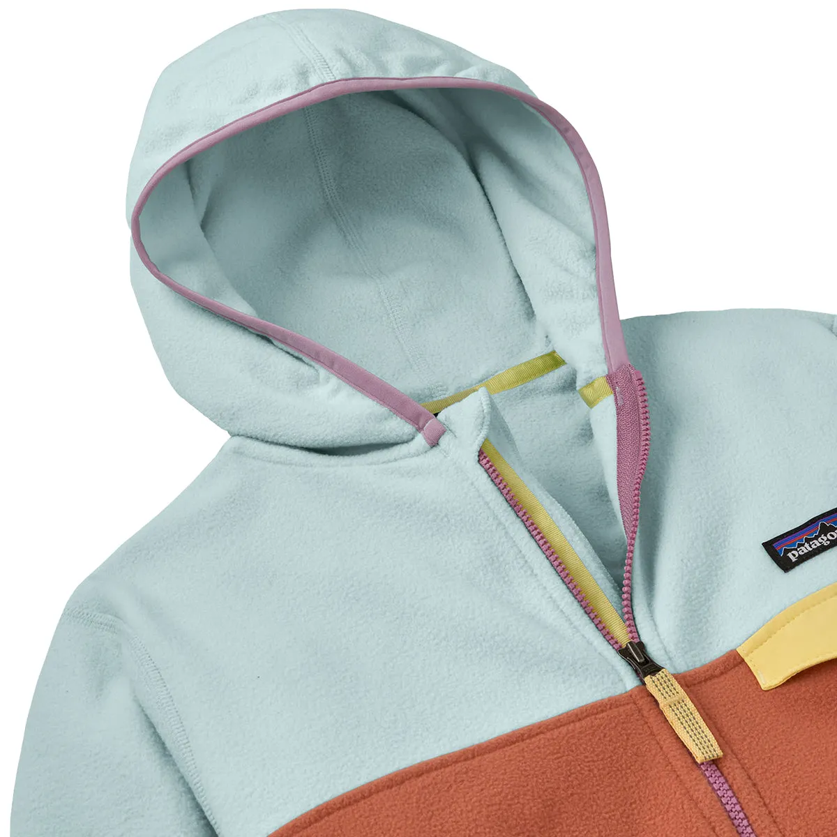 Patagonia Youth Micro D Snap-T Fleece Hooded Zip Jacket