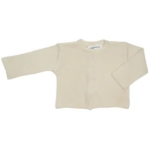 Pequeno Tocon Knit Summer Cardigan Natural