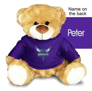 Personalized Charlotte Hornets 10" Plush Bear