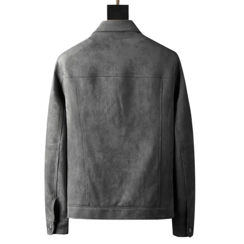 Pologize™ Elegant Solid Suede Jacket