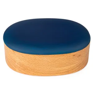 Premium Blue Japanese Wooden Bento Box
