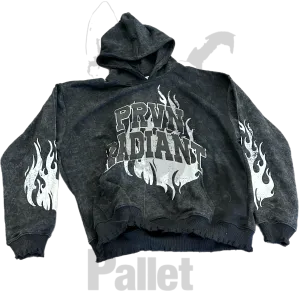Proven Radiant - "On Fire Black Hoodie"