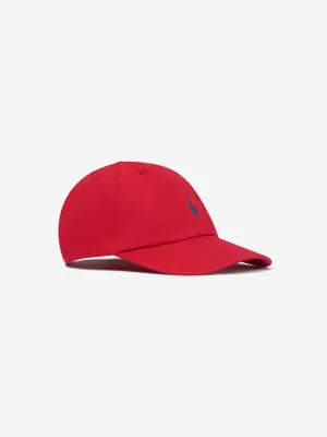Ralph Lauren Kids Classic Logo Cap in Red