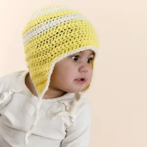 Red Heart Child's Crochet Earflap Hat