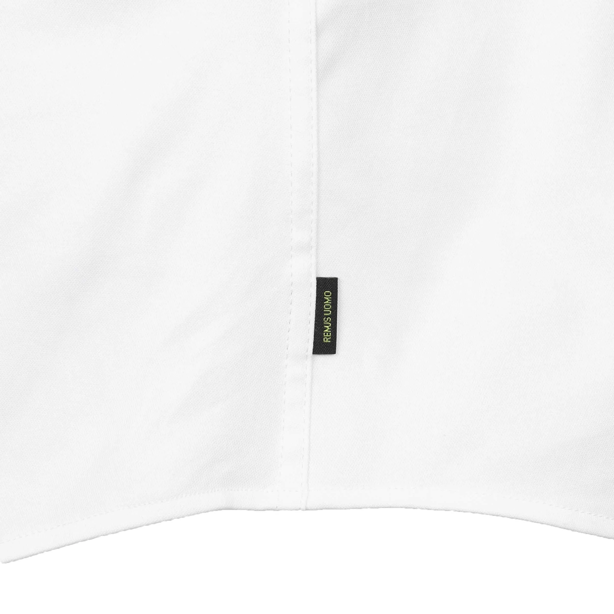 Remus Uomo 2 Way Stretch SS Shirt in White