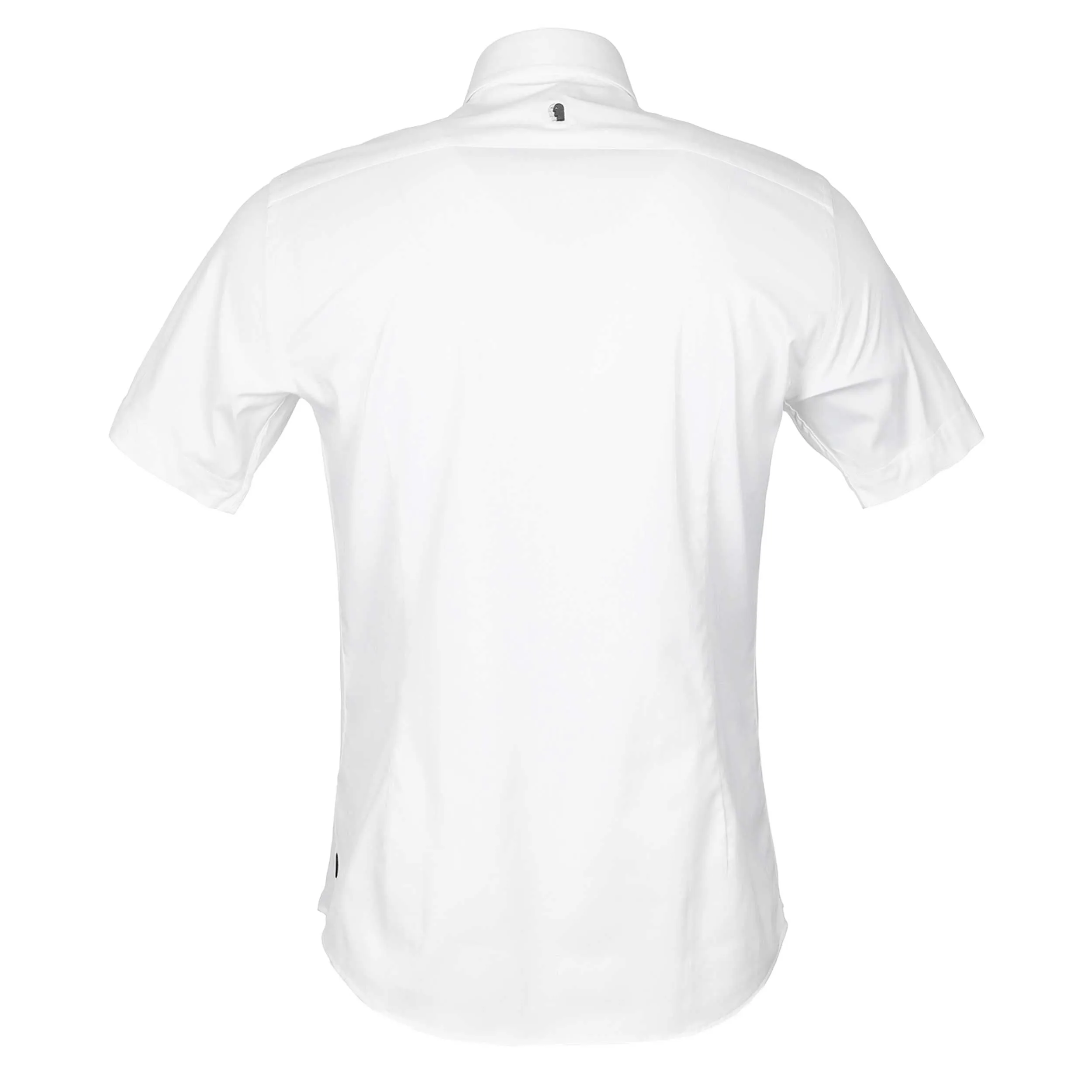 Remus Uomo 2 Way Stretch SS Shirt in White