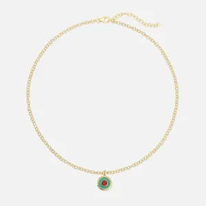 Reversible Coin Necklace