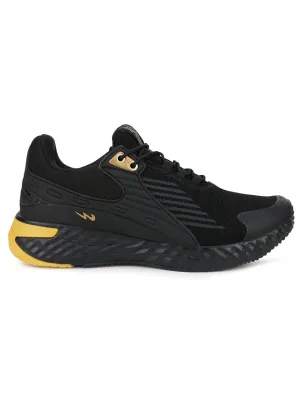 ROCKET PRO Black Men's Sports Shoes