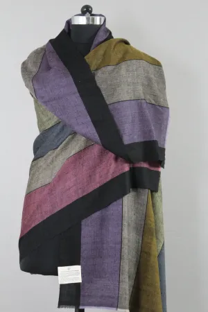 Rosalia Roman Strips Cashmere Shawl