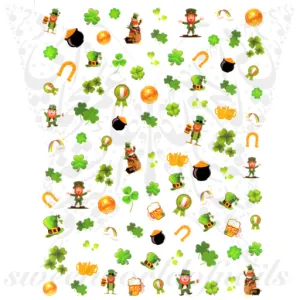Saint Patrick´s Day Nail Art Nail Stickers