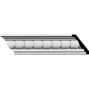Sequential Crown Moulding, 2 5/8"H x 2 3/4"P x 3 3/4"F x 94 1/2"L