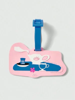 SHEIN Chic Luggage Tag - Pink Fashionable Design