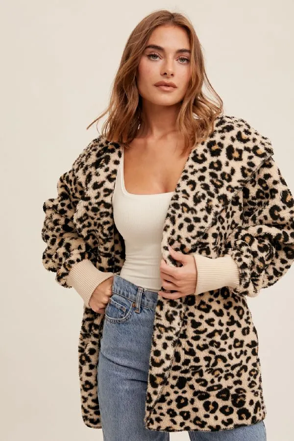 So Soft Leopard Print Sherpa