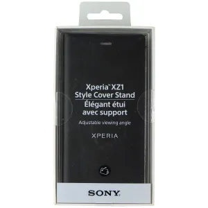 Sony Official Style Cover Stand Case for Sony Xperia XZ1 - Black