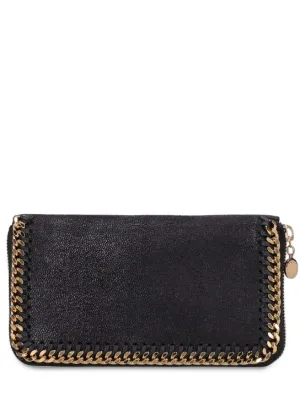 Stella McCartney   Falabella shaggy faux leather wallet 
