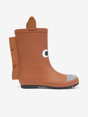 Stella McCartney Kids Horse Wellies in Brown