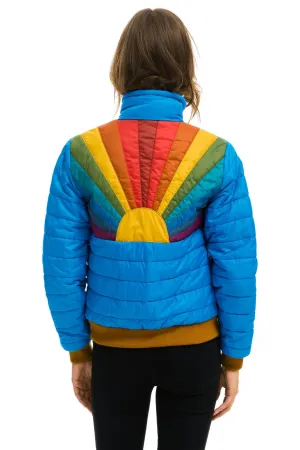 SUNBURST JACKET - BLUE CINA