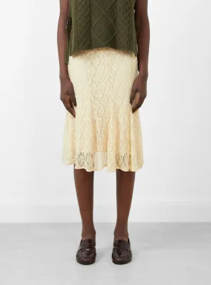 Taylor Skirt Lace Cream