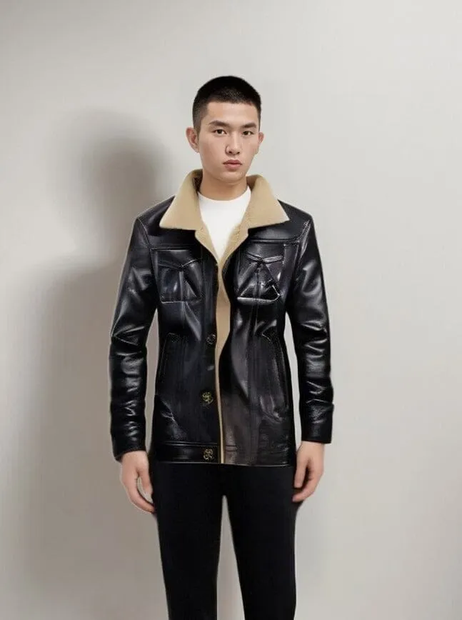 The Fox Winter Faux Leather Jacket - Multiple Colors