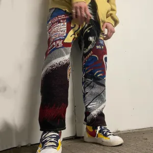 Trendy hip-hop street loose casual trousers
