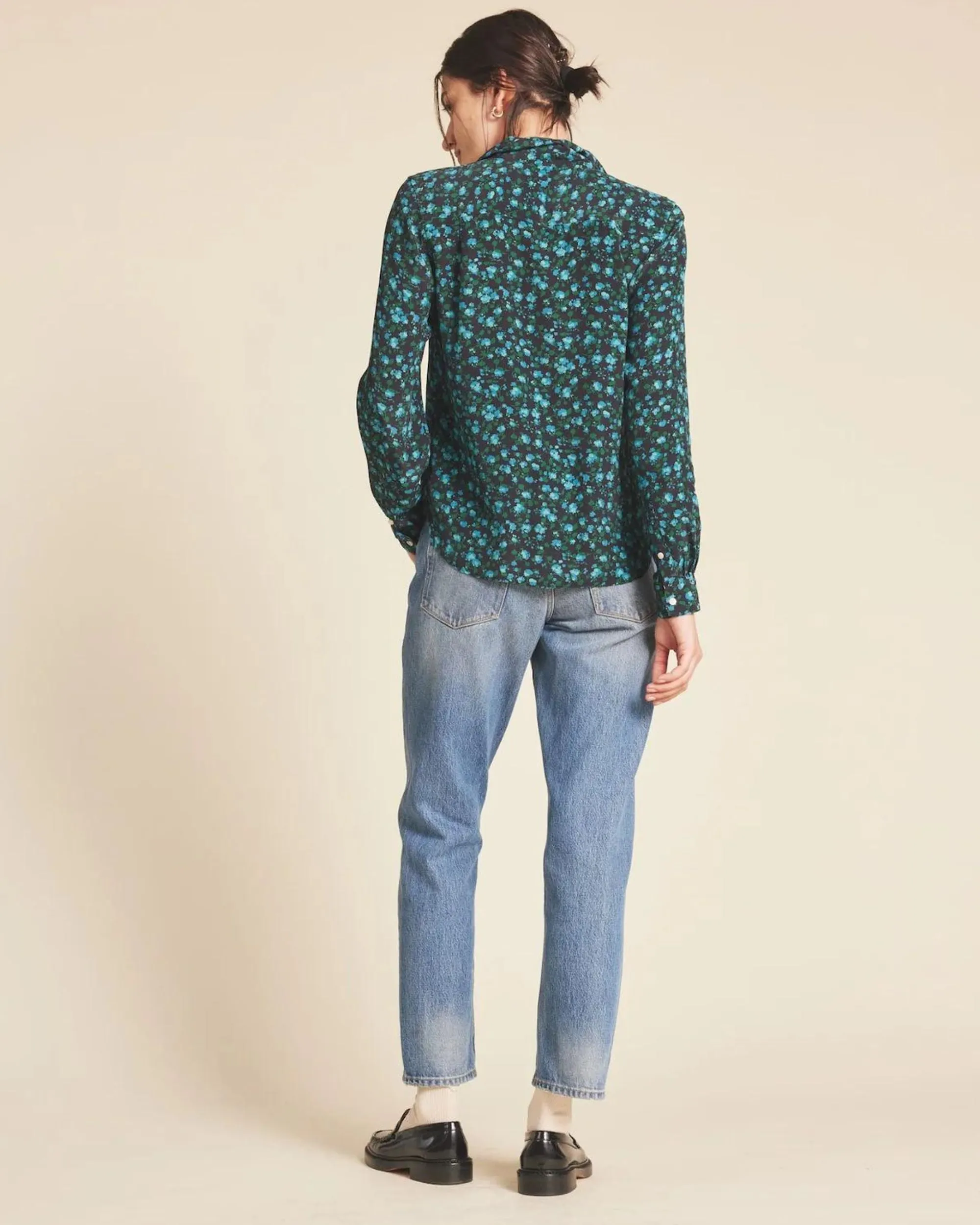 Trovata Jacquelin Shirt Blue Larkspur