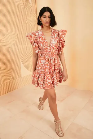 Ulla Johnson - Kiri dress in Orange Blossom