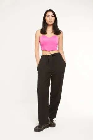 ULTIMATE WIDE LEG PANTS - BLACK