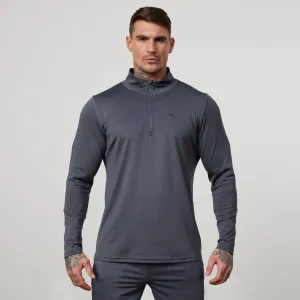 Vanquish Essential Denim Blue Performance 1/4 Zip Top