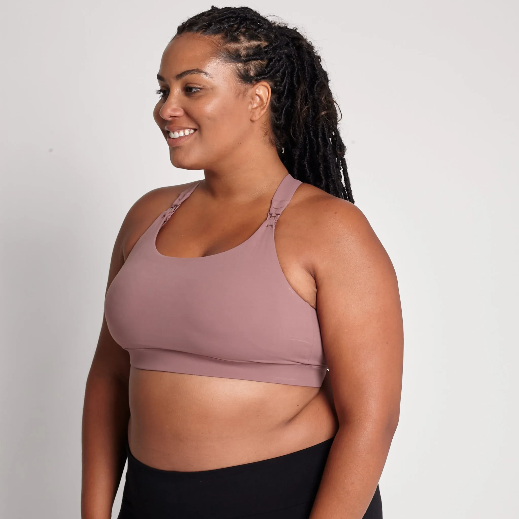 Venice 3 Ultimate Support Full Coverage Nursing & Pumping Sports Bra (Desert Dusk)