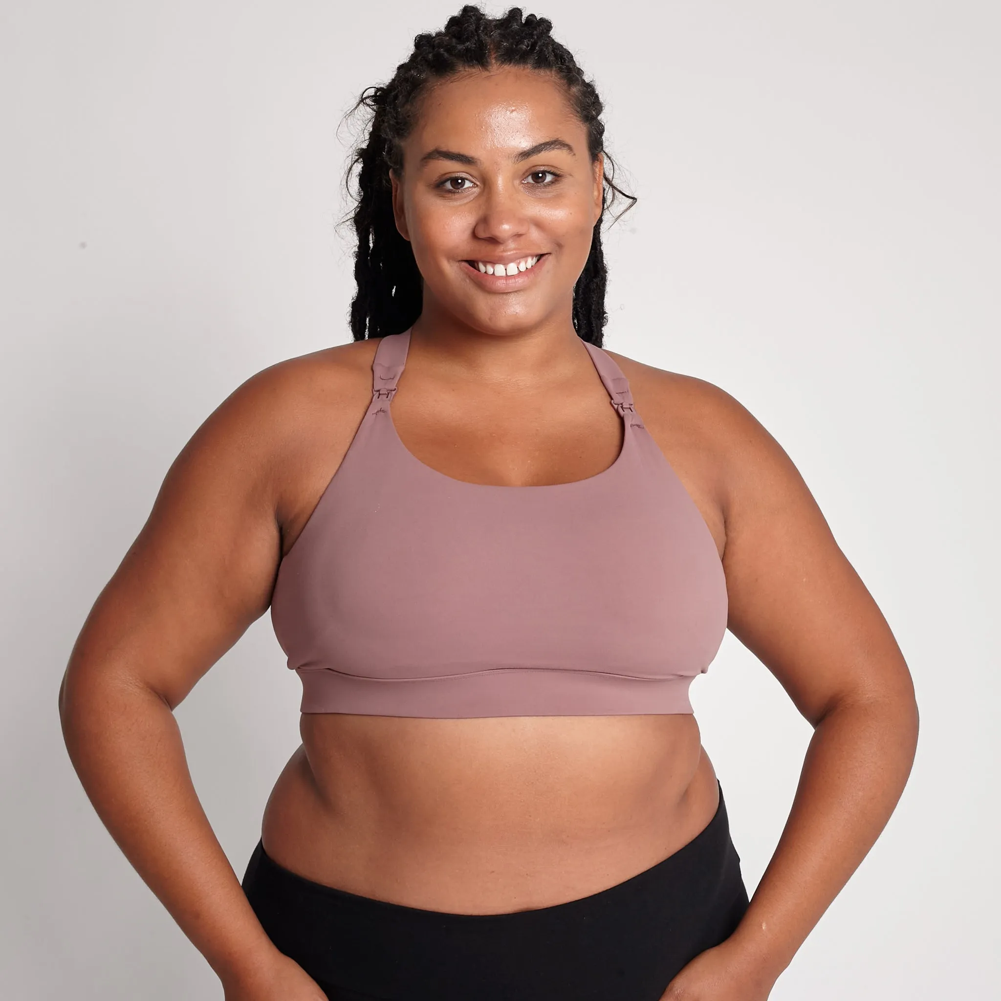 Venice 3 Ultimate Support Full Coverage Nursing & Pumping Sports Bra (Desert Dusk)