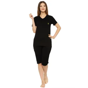 Vimal Jonney Black Women's Night Suit