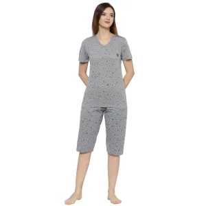 Vimal Jonney Grey Women's Night Suit