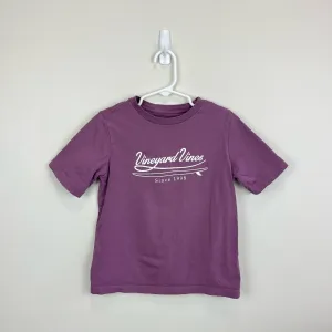 Vineyard Vines Short Sleeve Plum Purple Tee 5T