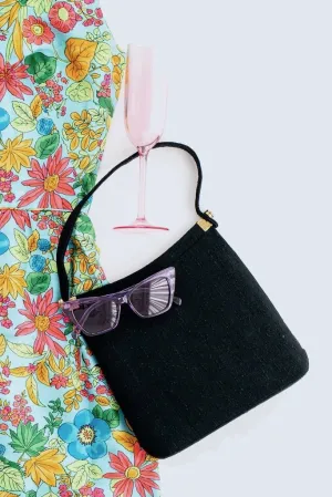 Vintage 1950s Black Frame Handbag
